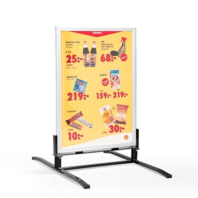 Skiltestativ / Gadeskilt Vip, 700x1000 mm