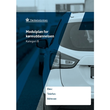 Modulplan til kategori B