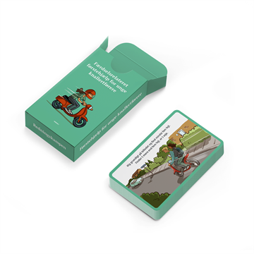 Færdselsrelateret førstehjælp for unge knallertførere - 1 sæt