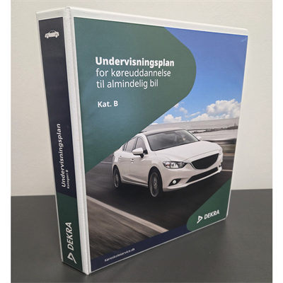Ringbind til undervisningsplan til personbil