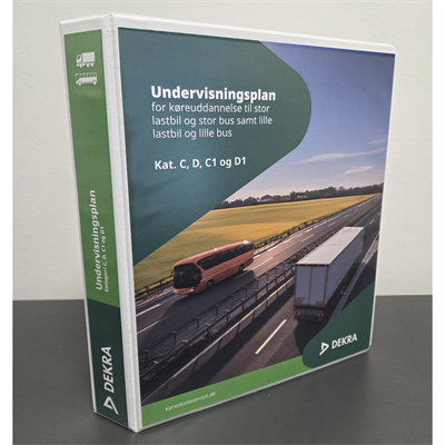 Ringbind til undervisningsplan til lastbil og bus